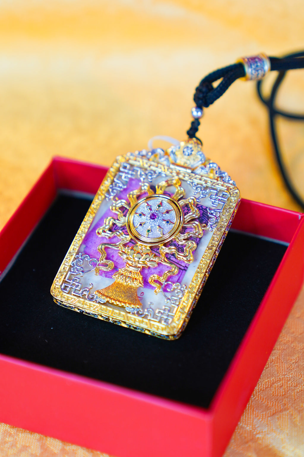 Full-Body Azure Blue Thangka of Dorje Shugden (Zag Maritime)